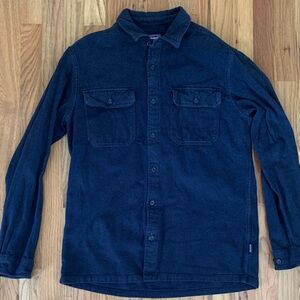 Patagonia Navy Organic Cotton Shirt